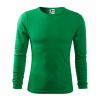 Tričko Malfini Fit-T dlhý rukáv - zelené, M Tričko Malfini Fit-T dlhý rukáv - zelené, M