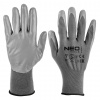 Pracovní rukavice, polyester s PU povlakem, 4131X, velikost 11 Pracovní rukavice, polyester s PU povlakem, 4131X, velikost 11