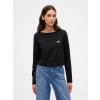 GAP Crop tričko VintageSoft heavyweight Čierna L GAP Crop tričko VintageSoft heavyweight Čierna L