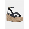 Kožené sandále Tommy Hilfiger ANKLE STRAP LEATHER PLATFORM FW0FW08497 tmavomodrá EUR 40 Kožené sandále Tommy Hilfiger ANKLE STRAP LEATHER PLATFORM FW0FW08497 tmavomodrá EUR 40