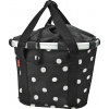 City-taška Reisenthel Bikebasket black dots, 35x28x26cm, KLICKfix City-taška Reisenthel Bikebasket black dots, 35x28x26cm, KLICKfix