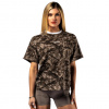 Relaxed fit tričko POWER 894 světle hnědé - M Relaxed fit tričko POWER 894 světle hnědé - M