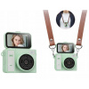 Xrec Mini Camera Retro Video 2k Digitální Fotoaparát Přívěsek Klíčenka Otočný Obrazovka / Xrec X7 / Zelená Xrec Mini Camera Retro Video 2k Digitální Fotoaparát Přívěsek Klíčenka Otočný Obrazovka / Xrec X7 / Zelená