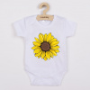 Detské body s potlačou New Baby Slnečnica - krátky rukáv - veľ. 74 (6-9m) Detské body s potlačou New Baby Slnečnica - krátky rukáv - veľ. 74 (6-9m)