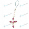 Prívesok Cross 17 - ružový Prívesok Cross 17 - ružový