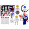 LEAN TOYS Sada mäkkých šípok Vesmírni kozmonauti LEAN TOYS Sada mäkkých šípok Vesmírni kozmonauti