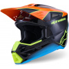 ALPINESTARS prilba S-M3 FRAY čierna/oranžová fluo/žltá fluo/tyrkysová 2026 - L ALPINESTARS prilba S-M3 FRAY čierna/oranžová fluo/žltá fluo/tyrkysová 2026 - L