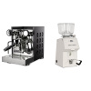 Rocket Espresso Appartamento TCA, black/black + Ascaso H64, white Rocket Espresso Appartamento TCA, black/black + Ascaso H64, white