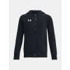 Under Armour Chlapčenská mikina UA Rival Fleece FZ Hoodie Čierna YMD Under Armour Chlapčenská mikina UA Rival Fleece FZ Hoodie Čierna YMD