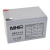 MHPower GE14-12 GEL, 12V/14Ah, F2, Deep Cycle GE14-12 MHPower GE14-12 GEL, 12V/14Ah, F2, Deep Cycle GE14-12