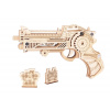 Woodcraft Drevené 3D puzzle Zbraň na gumičky Virbius prírodné Woodcraft Drevené 3D puzzle Zbraň na gumičky Virbius prírodné