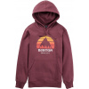 pánska mikina BURTON UNDERHILL PO HOOD Almandine M pánska mikina BURTON UNDERHILL PO HOOD Almandine M