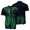 Mission Košeľa Flint - Black & Green - S Mission Košeľa Flint - Black & Green - S