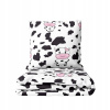Súprava posteľnej bielizne Happy Cow 140x200 cm – set do spálne na posteľ Súprava posteľnej bielizne Happy Cow 140x200 cm – set do spálne na posteľ