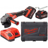 Milwaukee M18 FHSAG125XB2-802X Aku uhlová brúska 125mm (18V/2x 8,0Ah/HD BOX) 4933493416 Milwaukee M18 FHSAG125XB2-802X Aku uhlová brúska 125mm (18V/2x 8,0Ah/HD BOX) 4933493416