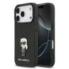 Karl Lagerfeld Fixed Glitter Metal Ikonik zadný kryt pre iPhone 17 Pro Black Karl Lagerfeld Fixed Glitter Metal Ikonik zadný kryt pre iPhone 17 Pro Black