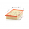 MANN FILTER Vzduchový filter C 3093/1 MANN FILTER Vzduchový filter C 3093/1
