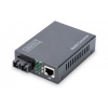 DIGITUS Digitus DN-82121-1 konvertor sieťovej kabeláže 1000 Mbit/s 1310 nm Jednomódové Čierna (DN-82121-1) DIGITUS Digitus DN-82121-1 konvertor sieťovej kabeláže 1000 Mbit/s 1310 nm Jednomódové Čierna (DN-82121-1)