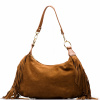 Blaire Kožená kabelka s třásněmi Patricia koňakově hnědá K01260-002-02 Blaire Kožená kabelka s třásněmi Patricia koňakově hnědá K01260-002-02