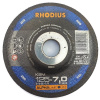 RHODIUS 200018 Brúsny kotúč 125 x 7,0 x 22,23 mm, vypuklý, KSM RHODIUS 200018 Brúsny kotúč 125 x 7,0 x 22,23 mm, vypuklý, KSM