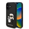 Karl Lagerfeld PU Saffiano Karl and Choupette zadný kryt pre iPhone 16 Black Karl Lagerfeld PU Saffiano Karl and Choupette zadný kryt pre iPhone 16 Black
