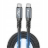 Kábel Reagle USB typ C - USB typ C 3 m čierny Kábel Reagle USB typ C - USB typ C 3 m čierny