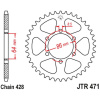 JT REŤAZOVÉ KOLESÁ JTR471.45 JT ZADNÉ REŤAZOVÉ KOLESO 471 45 KAWASAKI KE 125 '76-87', KE 175 '76-78' (47145JT) (REŤAZ.428) NA OB JT REŤAZOVÉ KOLESÁ JTR471.45 JT ZADNÉ REŤAZOVÉ KOLESO 471 45 KAWASAKI KE 125 '76-87', KE 175 '76-78' (47145JT) (REŤAZ.428) NA OB