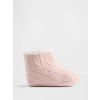 GAP Baby zateplené pletené čižmičky Ružová 6-12M Ružová Ružová GAP Baby zateplené pletené čižmičky Ružová 6-12M Ružová Ružová