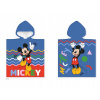 Carbotex Chlapčenské plážové pončo osuška s kapucňou Mickey Mouse Disney 50 x 110 cm Carbotex Chlapčenské plážové pončo osuška s kapucňou Mickey Mouse Disney 50 x 110 cm