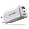 AXAGON ACU-DPQ65W 1x USB-A / 2x USB-C, PD 3.0 / QC4+ / PPS, 65 W, biela AXAGON ACU-DPQ65W 1x USB-A / 2x USB-C, PD 3.0 / QC4+ / PPS, 65 W, biela