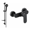 Mexen Milo DF40 sprchová batéria so sprchovým setom, čierna - 7134R40-70 Mexen Milo DF40 sprchová batéria so sprchovým setom, čierna - 7134R40-70