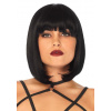 Leg Avenue Paruka s ofinou Short Natural Bob - černá, krátká Leg Avenue Paruka s ofinou Short Natural Bob - černá, krátká