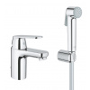 Grohe Umyvadlová baterie Eurosmart Cosmopolitan s bidetovou sprškou chrom 23125000 Grohe Umyvadlová baterie Eurosmart Cosmopolitan s bidetovou sprškou chrom 23125000