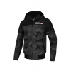 PitBull West Coast - pánska bunda HORIZON WINDBREAKER celá čierna maskáčová S PitBull West Coast - pánska bunda HORIZON WINDBREAKER celá čierna maskáčová S