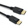Kabel DisplayPort 1.4 přípojný kabel M/M zlacené konektory, 0,5 m Kabel DisplayPort 1.4 přípojný kabel M/M zlacené konektory, 0,5 m