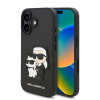 Karl Lagerfeld PU Saffiano Karl and Choupette zadný kryt pre iPhone 16 Plus Black Karl Lagerfeld PU Saffiano Karl and Choupette zadný kryt pre iPhone 16 Plus Black