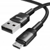Kábel Boste USB - microUSB typ B, 1 m, čierny Kábel Boste USB - microUSB typ B, 1 m, čierny