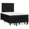 Box spring postel s matrací černá 120x190 cm textil Černý 3270343 Box spring postel s matrací černá 120x190 cm textil Černý 3270343