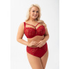 Mäkká podprsenka Gorsenia K 959 Amira Červená 80M Mäkká podprsenka Gorsenia K 959 Amira Červená 80M