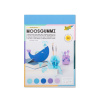 Moosgummi penová guma 10 listov odtiene modrej - 3 balenia Moosgummi penová guma 10 listov odtiene modrej - 3 balenia
