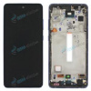 LCD displej Samsung Galaxy A52s 5G (A528) a dotyk s krytom fialovým Originál LCD displej Samsung Galaxy A52s 5G (A528) a dotyk s krytom fialovým Originál