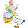 Mac Toys Dětská sada buben s hudebními nástroji Mac Toys Dětská sada buben s hudebními nástroji