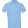 B&C | Inspire Polo /men, Pánske piqué polo z bio bavlny, modrá sky, M B&C | Inspire Polo /men, Pánske piqué polo z bio bavlny, modrá sky, M