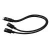 i-tec USB-C Cable Splitter Audio/Data, Power Delivery 100W C31DUALSPLITTERCBLPD I-Tec i-tec USB-C Cable Splitter Audio/Data, Power Delivery 100W C31DUALSPLITTERCBLPD I-Tec