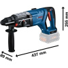 Aku vrtačka s příklepem Bosch GBH 18V-28D Professional solo, 18V Aku vrtačka s příklepem Bosch GBH 18V-28D Professional solo, 18V