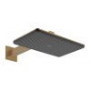 Hansgrohe Raindance Alive Q Hlavová sprcha, 21x34 cm, 2 prúdy, EcoSmart, kefovaný bronz 24551140-HG Hansgrohe Raindance Alive Q Hlavová sprcha, 21x34 cm, 2 prúdy, EcoSmart, kefovaný bronz 24551140-HG