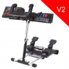 Wheel Stand Pro DELUXE V2, stojan na joystick a pedály Saitek Pro Rudder, Pro Flight Yoke System Wheel Stand Pro DELUXE V2, stojan na joystick a pedály Saitek Pro Rudder, Pro Flight Yoke System