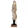 Clayre & Eef Šedá antik dekorácia Santa Claus s palicou - 10*10*42 cm - Clayre & Eef Clayre & Eef Šedá antik dekorácia Santa Claus s palicou - 10*10*42 cm - Clayre & Eef