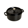 Staub Cocotte hrniec okrúhly 20 cm / 2,2 l čierny, 1102025 Staub Cocotte hrniec okrúhly 20 cm / 2,2 l čierny, 1102025