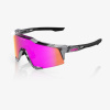 100% Speedcraft Mlb Polished Translucent Grey, okuliare - HiPER Vital Pink Mirror Lens 100% Speedcraft Mlb Polished Translucent Grey, okuliare - HiPER Vital Pink Mirror Lens